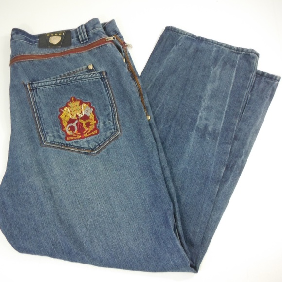 mens jeans with embroidered back pockets